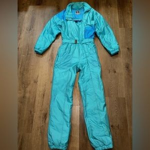 Vintage women’s one piece ski suit 70/80s